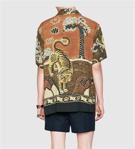 Gucci Short Sleeved Shirts for Men 